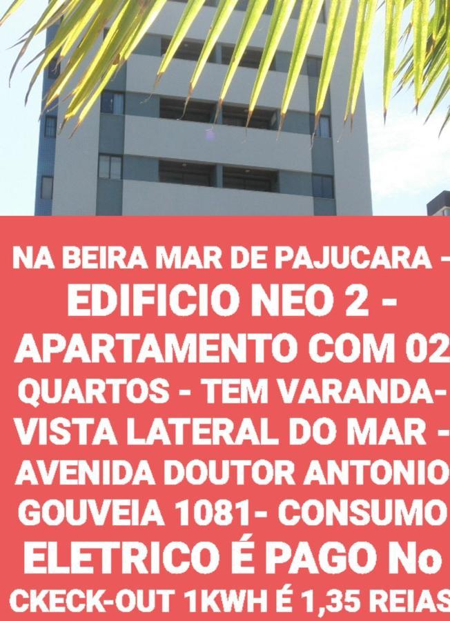 Na BEIRA DE PAJUCARA EDIFICIO NEO 2 APARTAMENTO COM 2 QUARTOS CONSUMO ELETRICO É PAGO NO CKECK-OUT Maceió Esterno foto