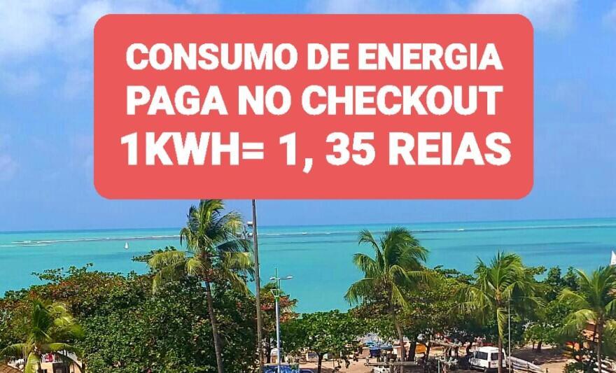 Na BEIRA DE PAJUCARA EDIFICIO NEO 2 APARTAMENTO COM 2 QUARTOS CONSUMO ELETRICO É PAGO NO CKECK-OUT Maceió Esterno foto