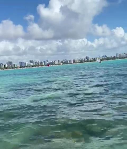 Na BEIRA DE PAJUCARA EDIFICIO NEO 2 APARTAMENTO COM 2 QUARTOS CONSUMO ELETRICO É PAGO NO CKECK-OUT Maceió Esterno foto